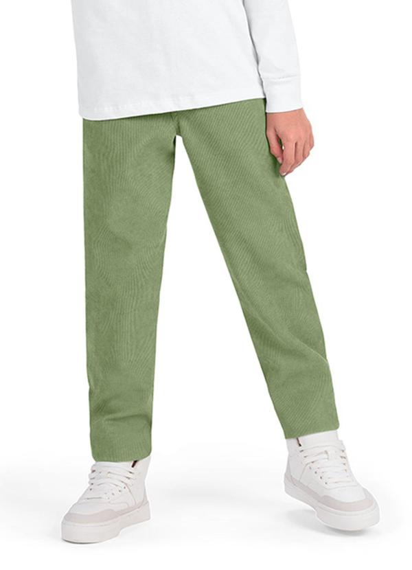 Alenice - Calça Social Menino Verde