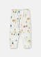 Up Baby - Calça Suedine Punho Estampado - variação:  