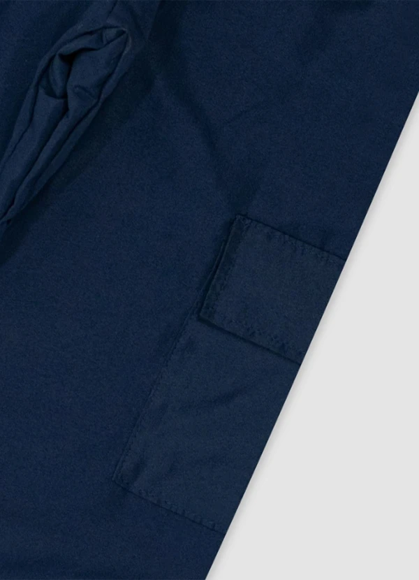 Turminha - Calça Tactel Cargo Azul 5