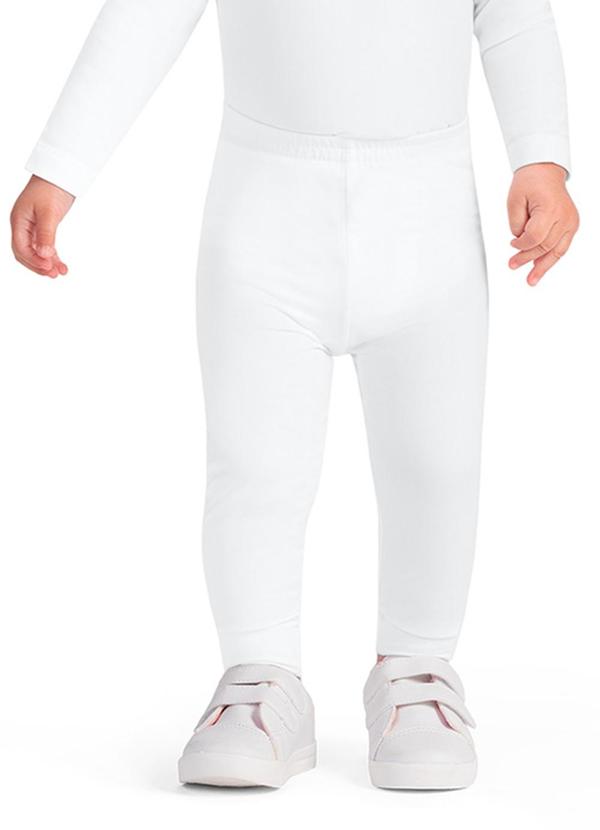 Alenice - Calça Térmica Unissex Branco