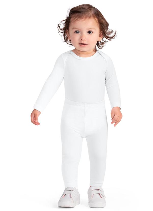 Alenice - Calça Térmica Unissex Branco 2