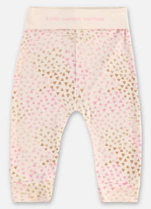 Up Baby - Calça Unissex Bebê Suedine Bege - UP BABY