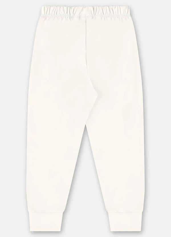 Up Baby - Calça Unissex Malha Térmica Bege