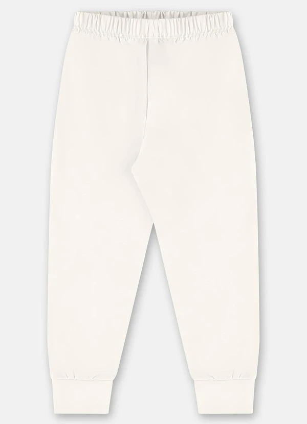 Up Baby - Calça Unissex Malha Térmica Bege 2
