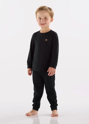 Up Baby - Calça Unissex Malha Térmica Preto - UP BABY