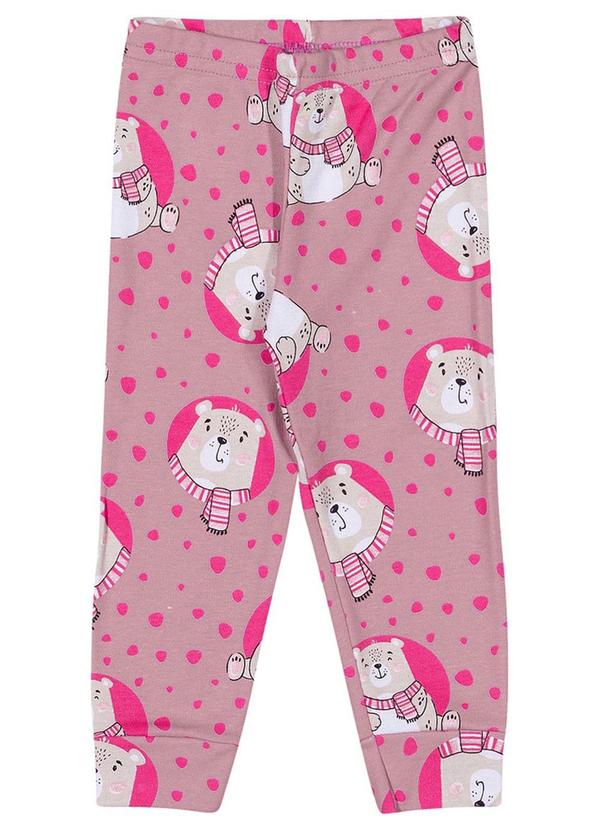 Alenice - Calça Ursinho Unissex Rosa
