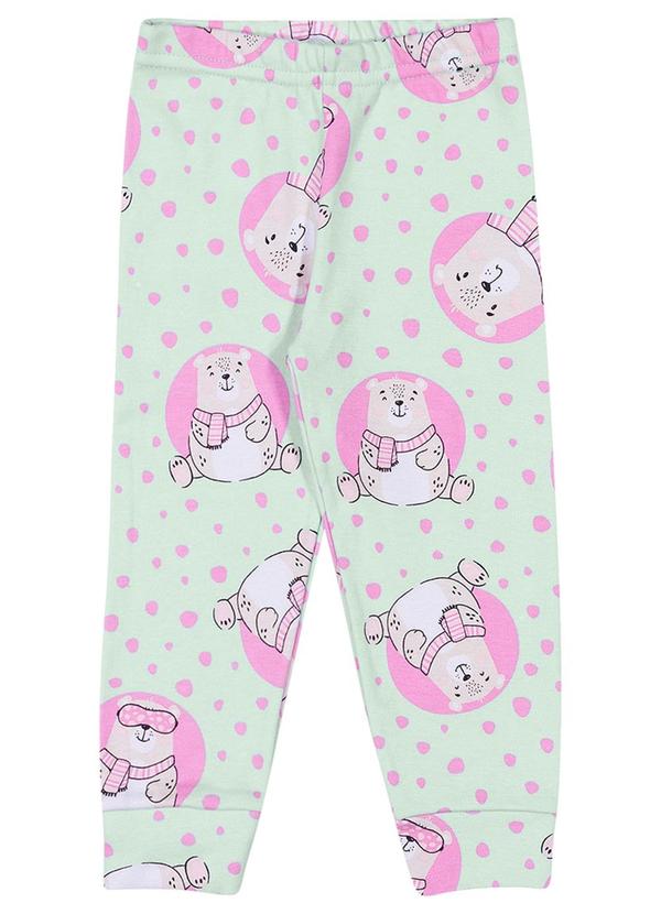 Alenice - Calça Ursinho Unissex Verde