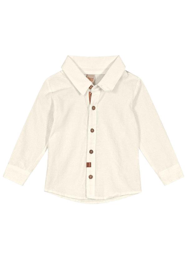 Trick Nick - Camisa Bebê Menino Bege