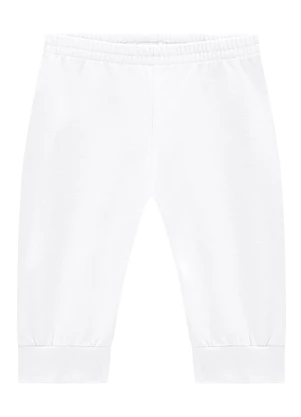 Brandili Baby - Kit 2 Calças Jogger Bebê Unissex Branco - BRANDILI BABY