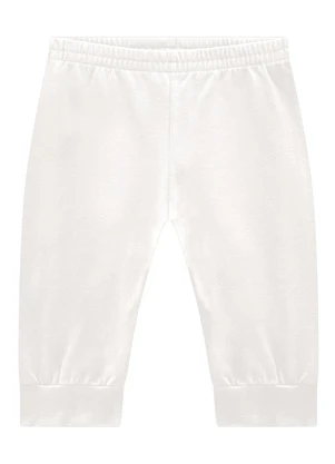 Brandili Baby - Kit 2 Calças Jogger Bebê Unissex Branco - BRANDILI BABY