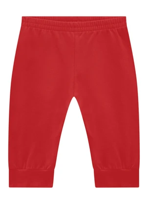 Brandili Baby - Kit 2 Calças Jogger Bebê Unissex Vermelho - BRANDILI BABY