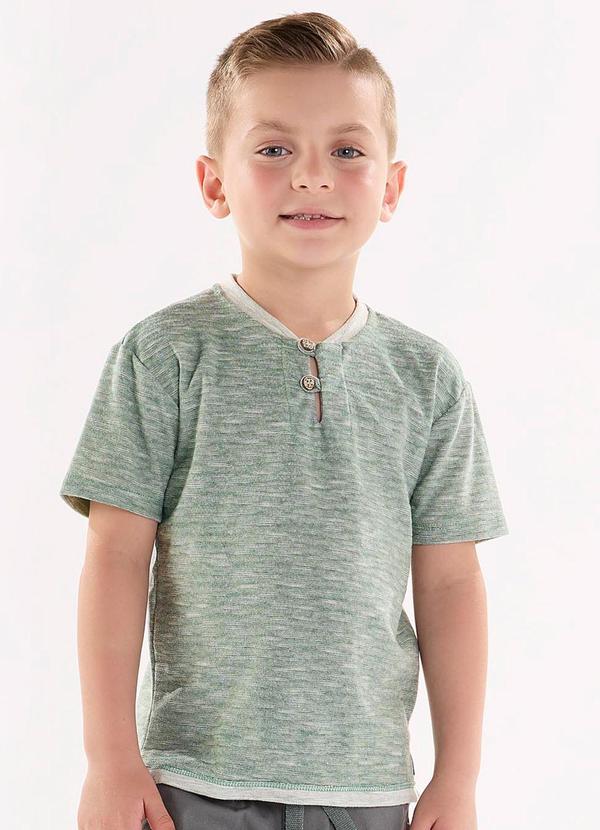 Up Baby - Bata para Menino em Malha Flamê Verde