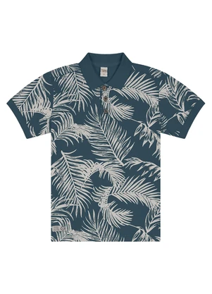 Trick Nick - Camila Polo Infantil em Cotton Azul - TRICK NICK