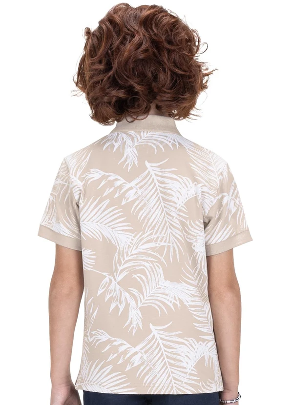 Trick Nick - Camila Polo Infantil em Cotton Bege 2