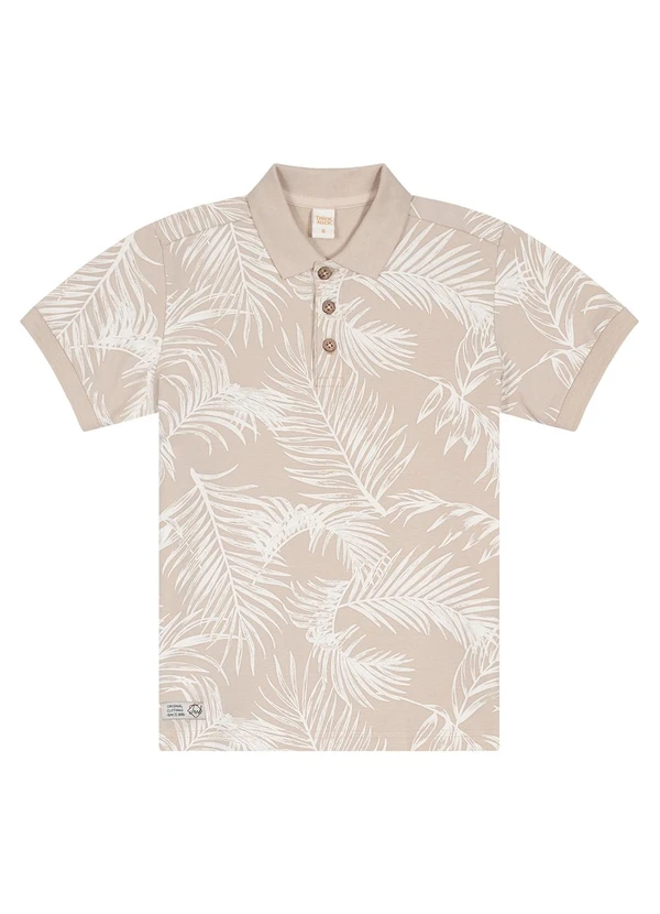 Trick Nick - Camila Polo Infantil em Cotton Bege 4