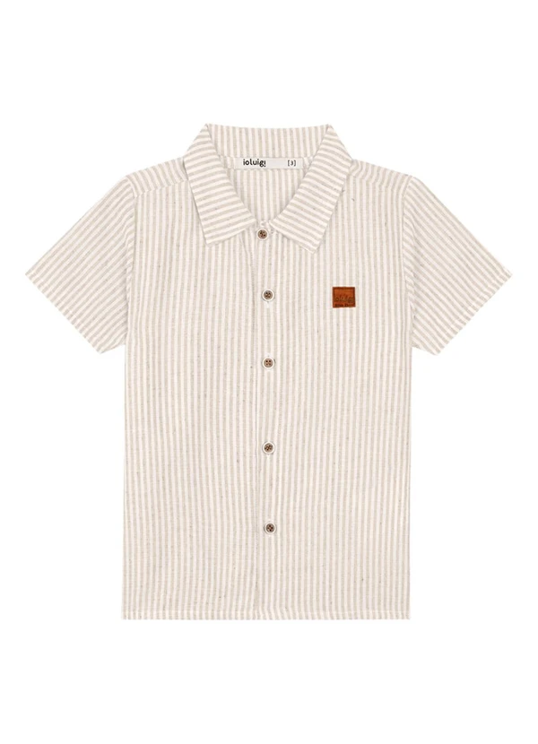 Ioluig - Camisa em Tecido Eco Bosque Bege 3