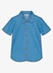Trick Nick - Camisa Infantil de Botão Azul - variação: Azul
