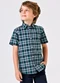 Trick Nick - Camisa Infantil Masc Tricoline Xadrez Verde - variação: Verde