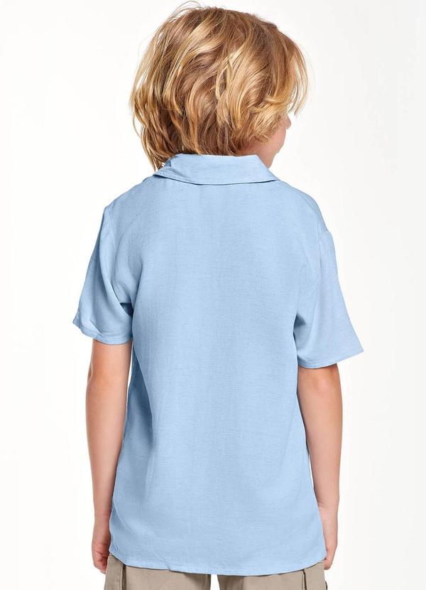 Trick Nick - Camisa Infantil Masculina Azul 2