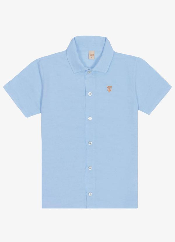 Trick Nick - Camisa Infantil Masculina Azul 4