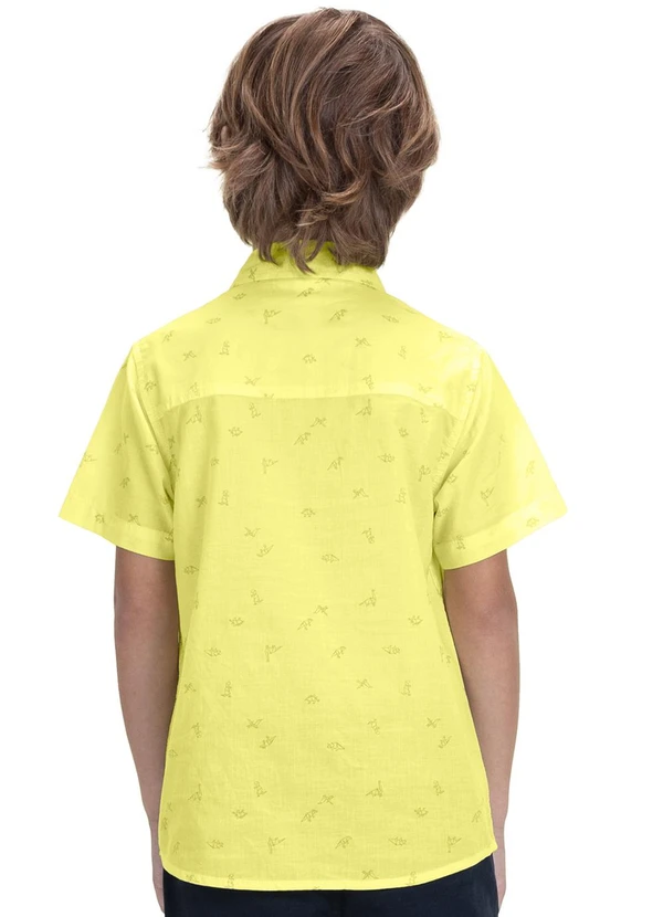 Trick Nick - Camisa Infantil Masculina com Botões Cinza 2