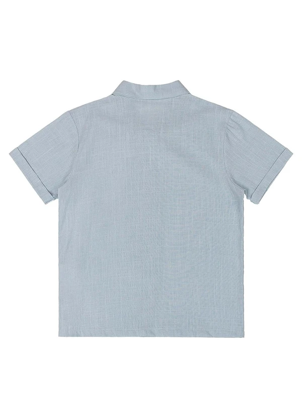 Quimby - Camisa Infantil Masculina Cotton Azul 4