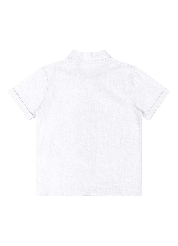 Quimby - Camisa Infantil Masculina Cotton Branco 4