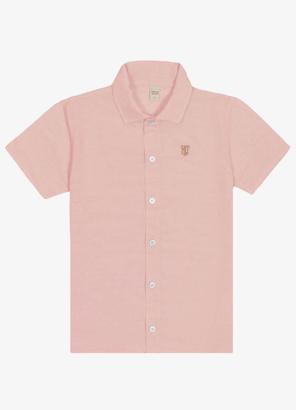 Trick Nick - Camisa Infantil Menino Rosa