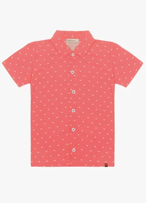 Trick Nick - Camisa Infantil Masculina Rosa - TRICK NICK