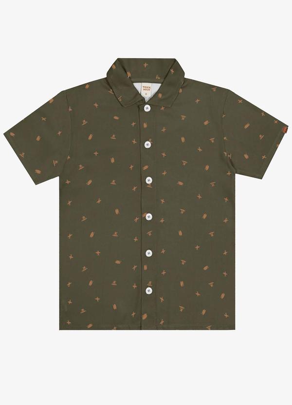 Trick Nick - Camisa Infantil Menino Verde