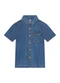 Brandili - Camisa Infantil Menino em Jeans Azul - variação: Azul