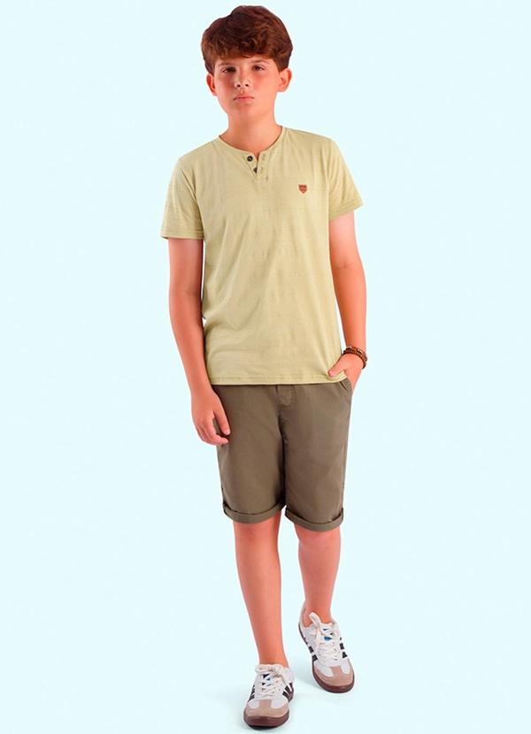 Ddk - Camisa Infantil Menino Marrom 2