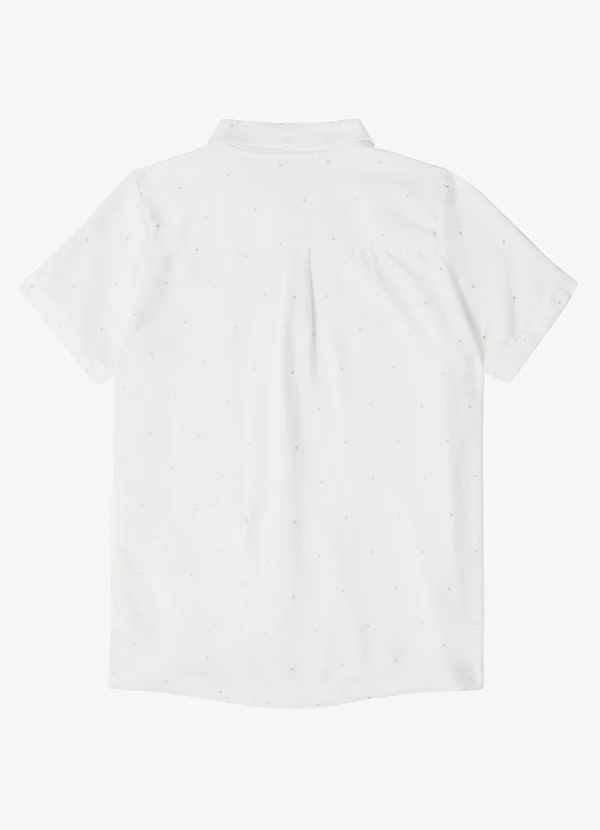 Trick Nick - Camisa Juvenil Viscose Dobby Branco 2