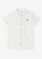 Trick Nick - Camisa Juvenil Viscose Dobby Branco - variação: Branco