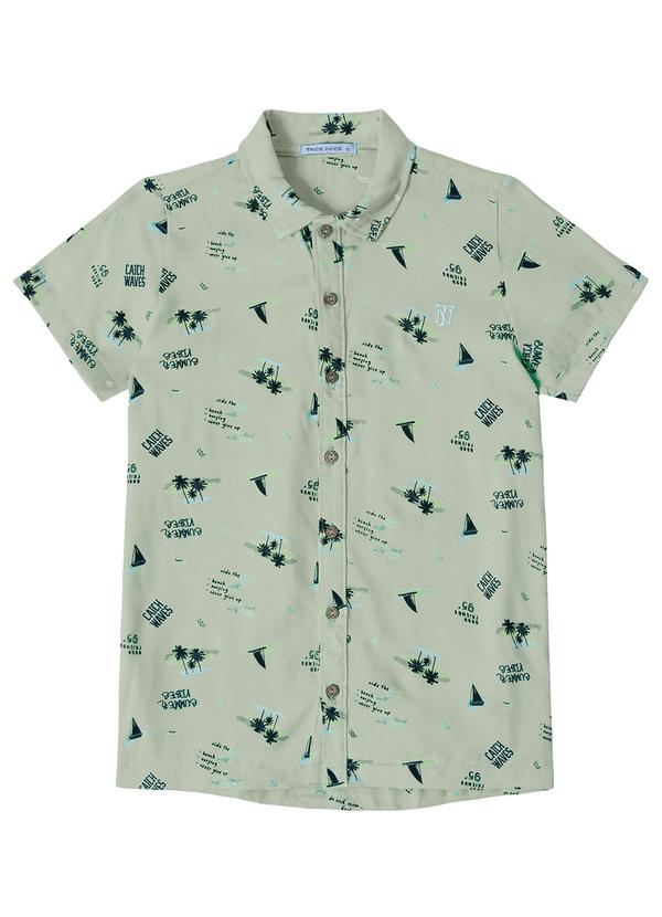 Trick Nick - Camisa Juvenil Viscose Dobby Trick Nick Unica