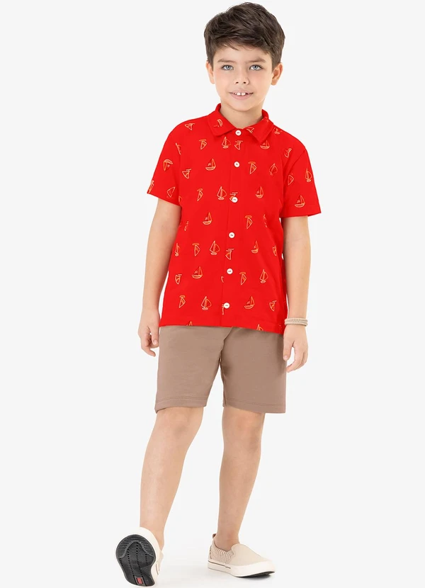 Rovi Kids - Camisa Laranja 3