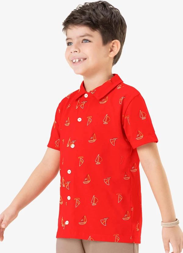 Rovi Kids - Camisa Laranja 4
