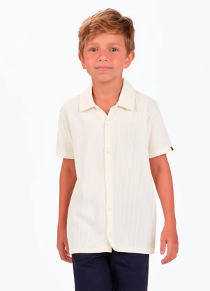 Trick Nick - Camisa Masculina Bege - TRICK NICK