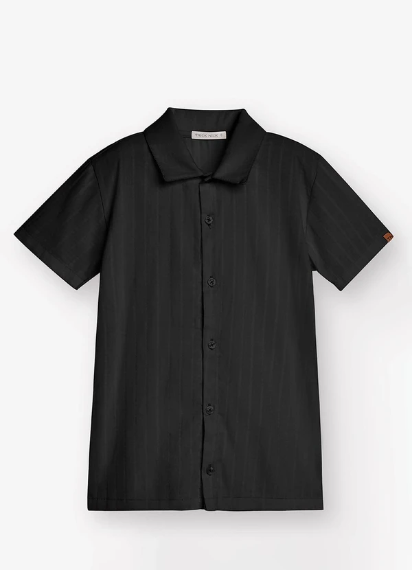 Trick Nick - Camisa Masculina Preto