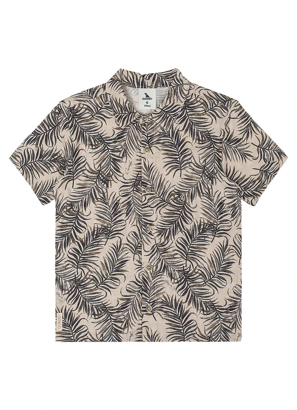 Quimby - Camisa Menino Viscose Cinza 3