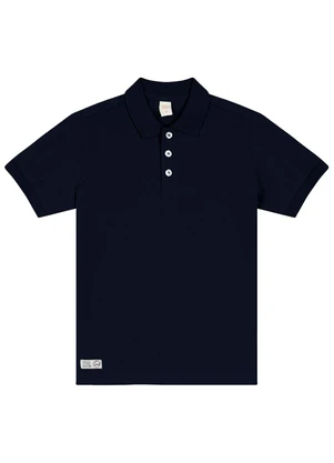 Trick Nick - Camisa Polo Infantil Masculina Azul - TRICK NICK