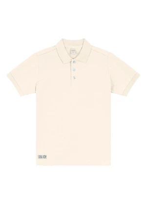 Trick Nick - Camisa Polo Infantil Masculina Bege - TRICK NICK