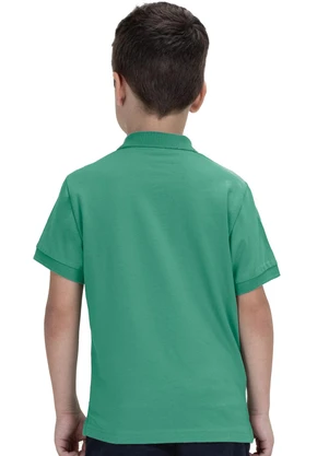 Trick Nick - Camisa Polo Infantil Masculina Verde - TRICK NICK