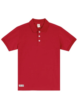 Trick Nick - Camisa Polo Infantil Masculina Vermelho - TRICK NICK