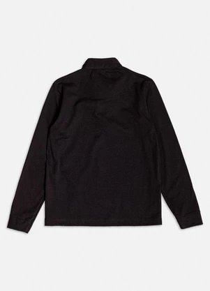 Youccie - Camisa Polo Manga Longa Básica Preto - YOUCCIE