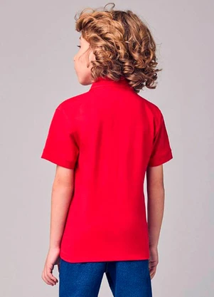 Youccie - Camisa Polo Menino Infantil com Pacth - YOUCCIE