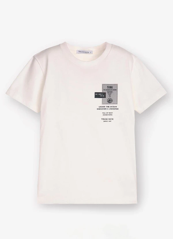 Trick Nick - Camiseta Bege