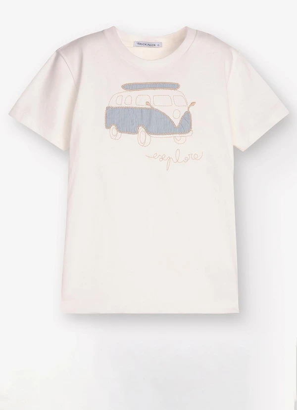 Trick Nick - Camiseta Bege