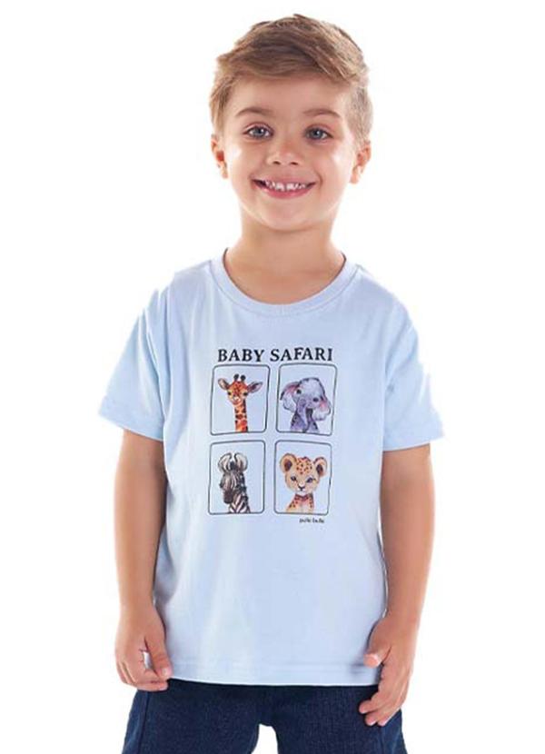 Pulla Bulla - Camiseta Malha Azul