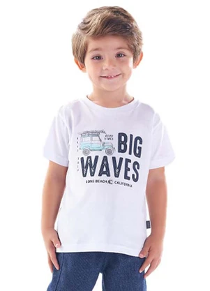 Pulla Bulla - Camiseta Malha Branco - PULLA BULLA